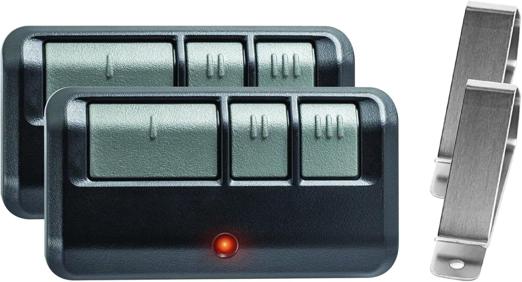 2 for 953EV/EVC Universal Chamberlain Garage Door Opener Remote, 3-Year-Warranty