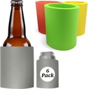 Six Pack Blank Foam Can Coolers - Perfect for Craft Projects, Screen Printing, Pad Printing, Paint Pens & Markers