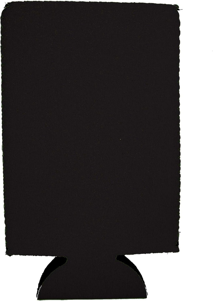 Blank Neoprene 16 oz. Can Coolie (2 Pack, Black)