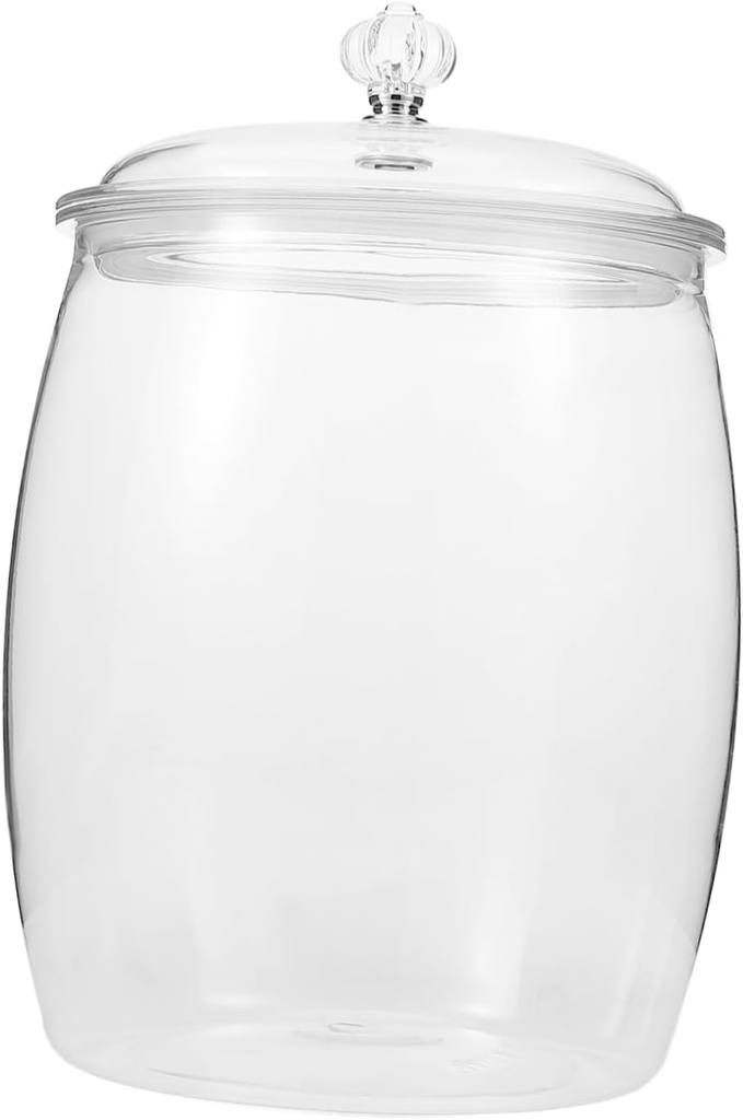 Decorative Candy Cookie Jar Airtight Lid Sealed Storage Jar Modern Design for Home Decor