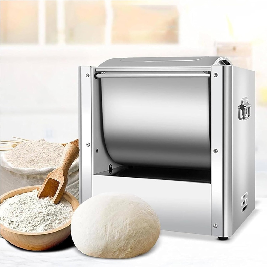 Electric Food Stand Mixer, 850W Dough Mixer for Household Use, Small Noodles, Wonton Wrappers, Kneading and Mixing, Desktop,A