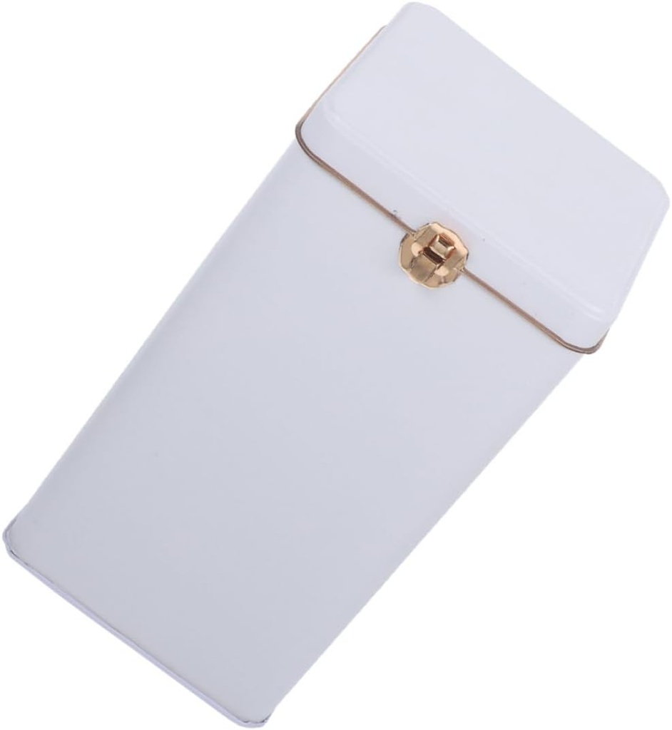 Unomor Loose Leaf Tea Storage Tea Tin Box Lid Vintage Cookie Box Sturdy Tinplate Storage