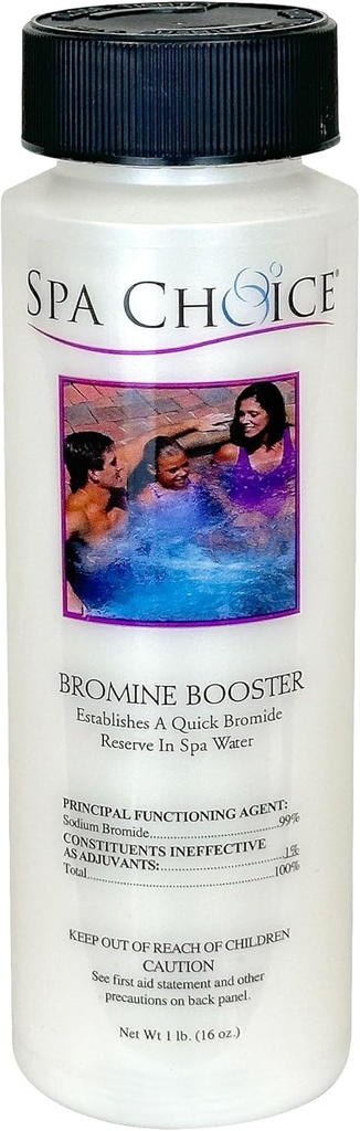 SpaChoice 1-Pound Premium Bromine Booster, Sodium Bromide for Hot Tub, Made in USA