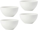 Villeroy & Boch Artesano Original Rice Bowls, Set of 4, Premium Porcelain, Made in Germany, 20.25 oz Capacity Each, White