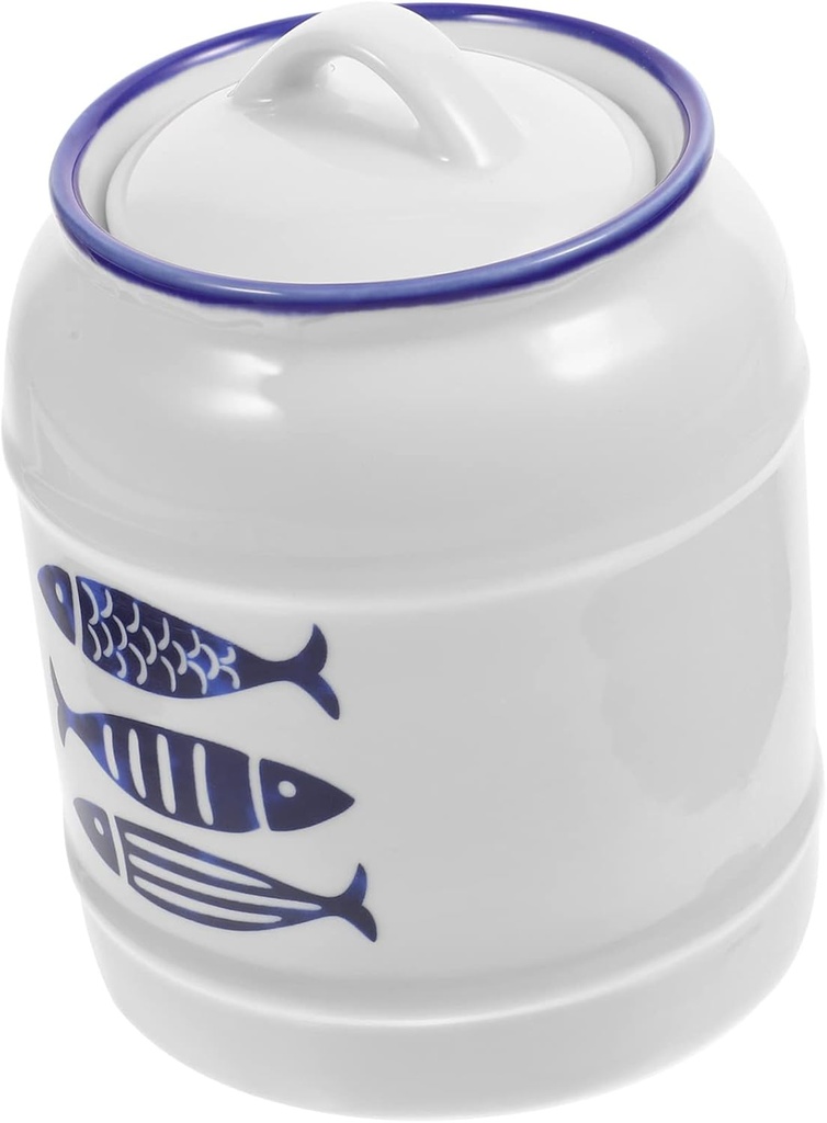 Multifunctional Airtight Food Storage Containers Ceramic Cereal Containers for Kitchen Canister Set for Flour Sugar