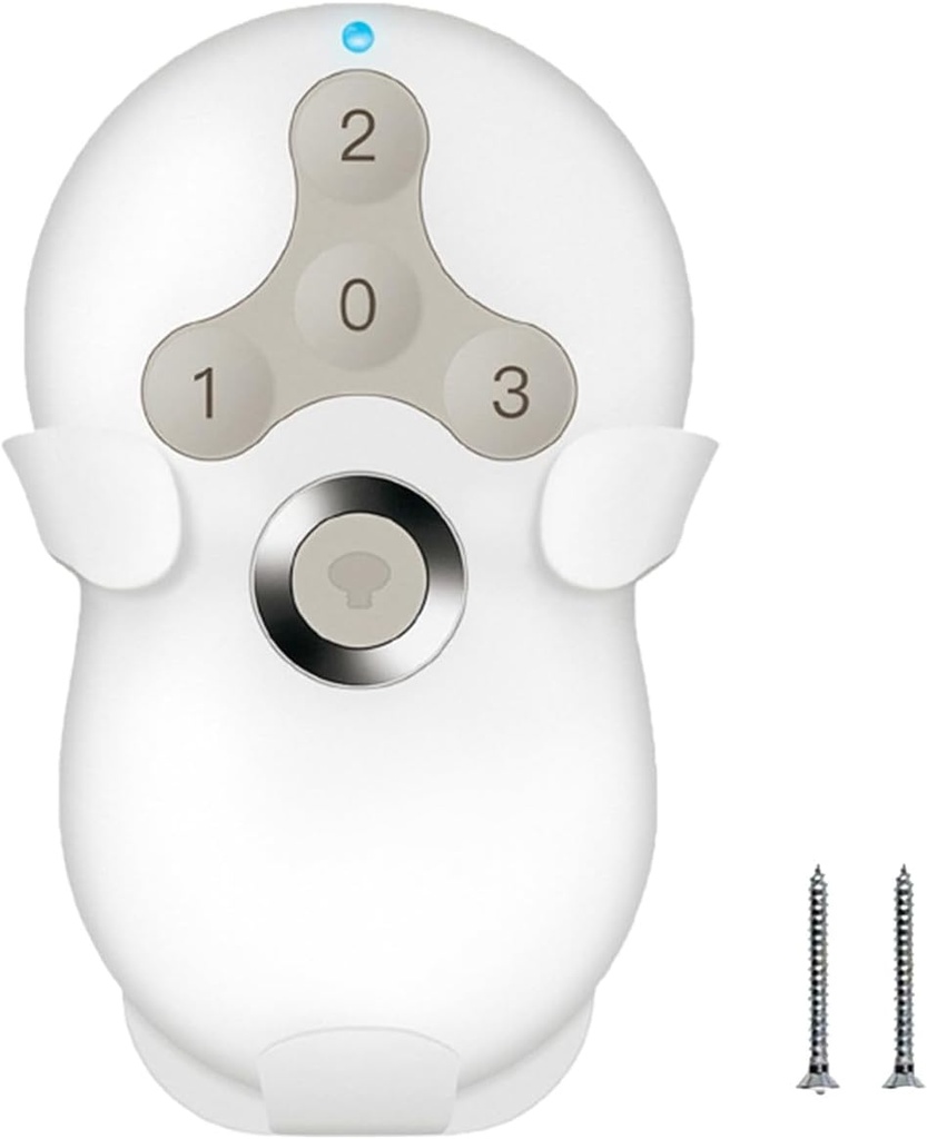 Replacement Remote for Hunter Ceiling Fan Remote Control 99122/99123, 3-Speed and Light Dimmer with Wall Mount,434MHz (Remote Only)