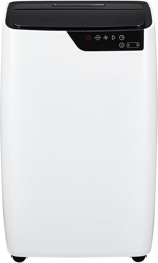 12,000 BTU Portable Air Conditioner for 550 Sq Ft 3-In-1 AC Unit with Cooling/Dehumidifier/Fan Modes, Remote, 24H Timer & Installation Kit for Home/Office/Dorm