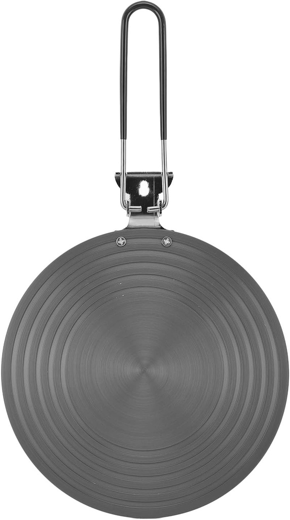 OUKENS Heat Conduction Plate, Aluminum Alloy Stove Top Heat Diffuser Reducer Flame Guard Simmer Plate with Detachable Handle for Kitchen,Heat Diffuser Plate (28CM)