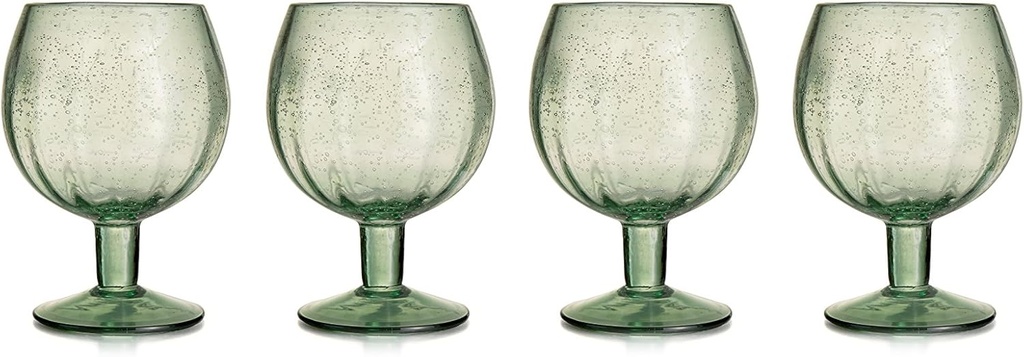 Fifth Avenue Riley Glass Goblets (Set of 4), Clear