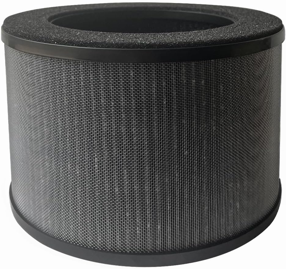 FreAire H13 HEPA Filter, H13 True HEPA Air Filter Replacement For Dust Smoke Pollen Dander Smell (Black)