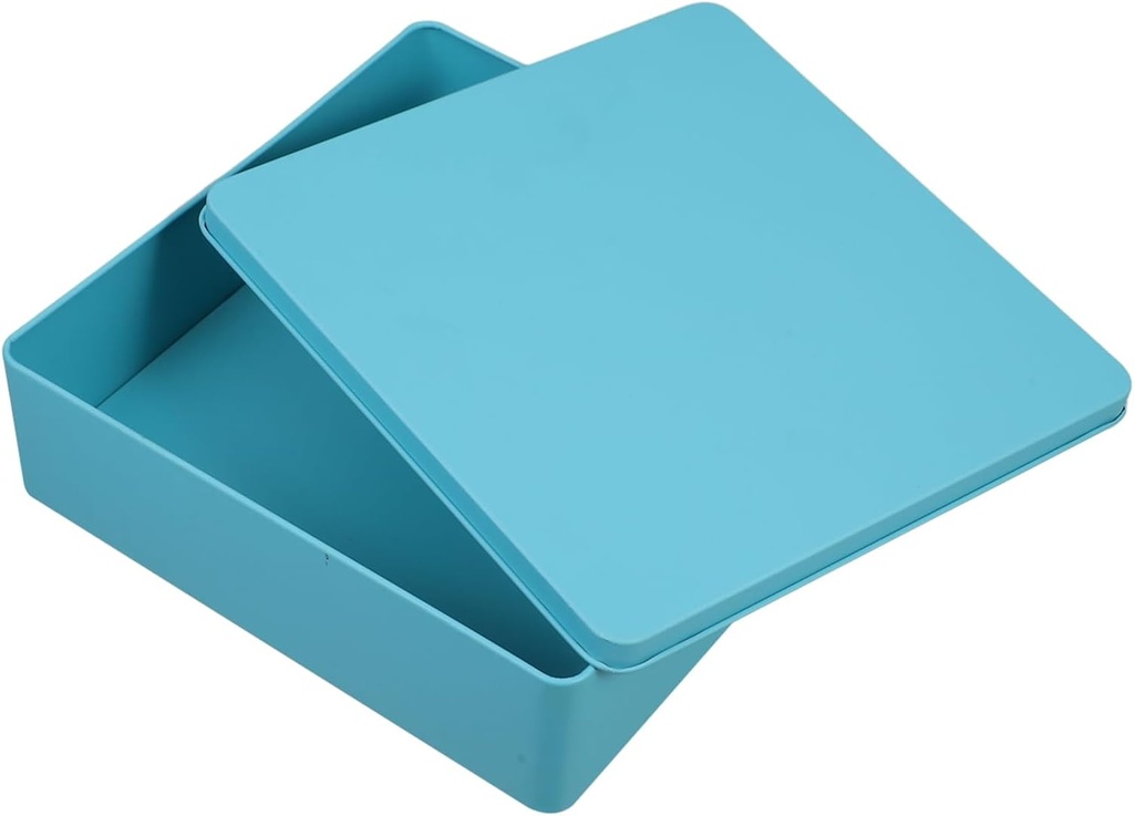 for Candy Containers Metal Candy Dispenser Portable Tinplate Box Lid Large Storage for Kitchen