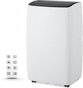 14,000 BTU Portable Air Conditioner Cools 700 Sq.Ft, 3-In-1 AC/Dehumidifier/Fan with Remote, LED Display, Window Kit, 24H Timer - Ideal for Large Rooms, Home & Office