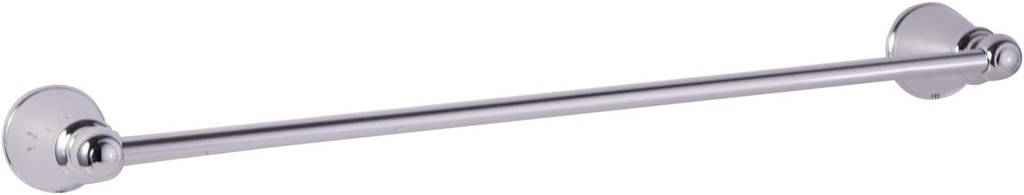 Design House 558213 Kassel Transitional 18-inch Towel Bar for Bathroom Bedroom Closet or Kitchen, Polished Chrome
