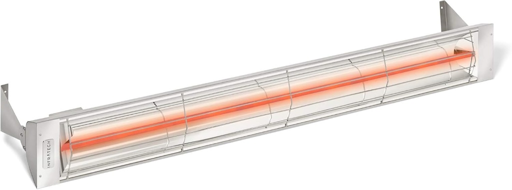 Infratech W-3024 SS Stainless Steel 61.25” Single Element Fixture 3000 Watt, 240 Volt, Stainless Steel
