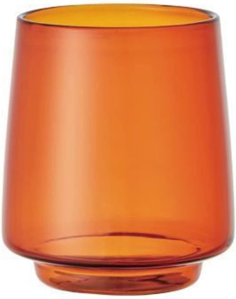 KINTO SEPIA 21746 Tumbler, 9.1 fl oz (270 ml), Amber, Heat Resistant Glass, Microwave and Dishwasher Safe