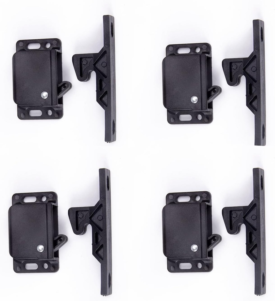 Drawer Latches and Catches, 4 Pcs Cabinet Door Latches and Catches for RV, Camper,Home Drawer/Cabinet