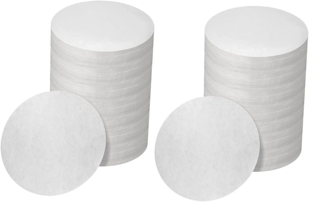 2sets Coffee Filter Paper Espresso Filters Single Use Brewing Paper for Coffee Tea for Home Cafe Easy to Use Store No Cleaning Required 200pcs*2