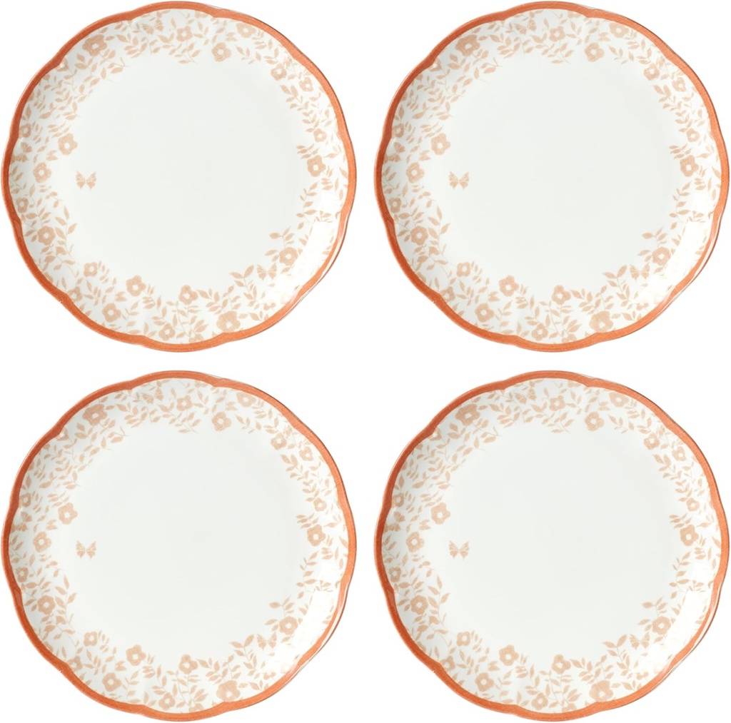 Lenox BM COTTAGE DW DINNER PL S/4 SAFFRON, 6.35