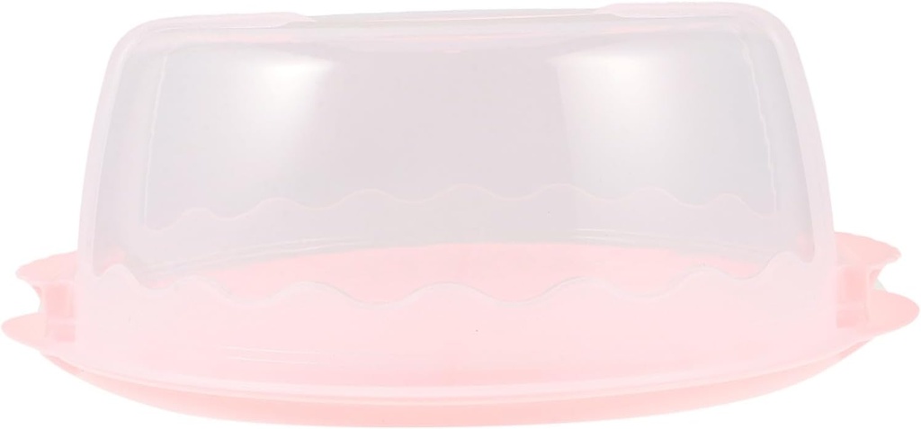 Cabilock Cake Carrier Box with Lid Multi-functional Dessert Container for Outdoor Events Parties and Home Use Secure Fasteners for Safe Transport and Storage