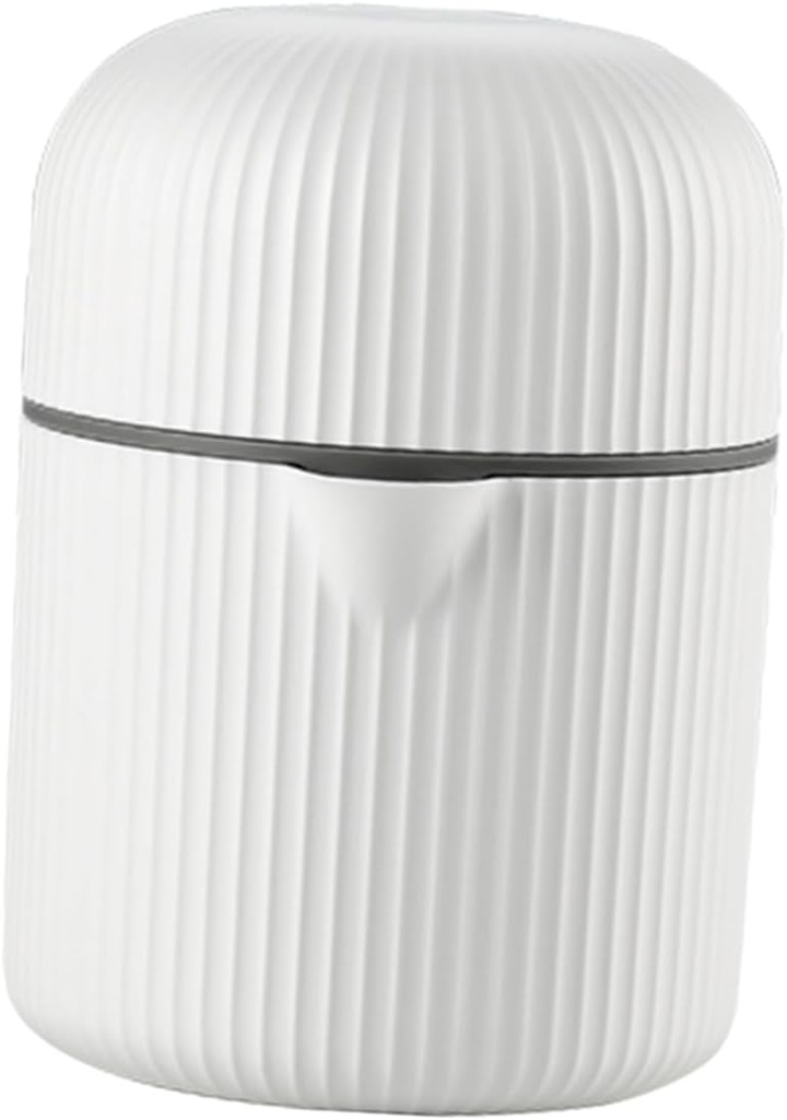 VICASKY Portable Manual Hand Press Fruit Juicer Small Plastic Orange Lemon Squeezer with Strainer for Camping Picnic Travel Household