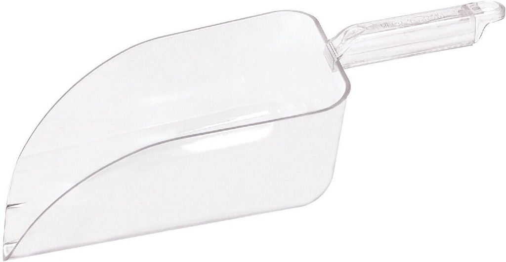 For CAC China Clear Polycarbonate Scoop 64 oz, EA