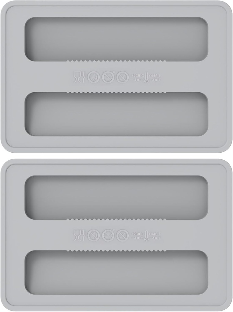 2Pcs Toaster Cover Silicone Toaster Lid Heat Resistance Bread Machine Cover Dustproof Waterproof Bread Toaster Silicone Cover for Bread Machine Electric Bread Maker 6.2x4.1 inch