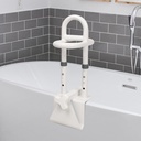 Adjustable Bathtub Safety Rail, Shower Grab Bars Handle with Non-Slip Handle for Seniors, Elderly, and Disabled, Fits 3"–6.7" Tub Walls, Supports 300 lbs