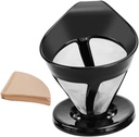 Filter Reusable Stainless Steel Dripper Filter Home Tea and Coffee Strainer