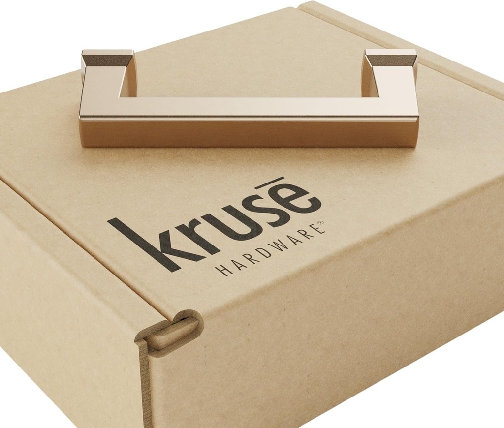 30636 - (10-Pack) Conrad Door and Drawer Pull - 3in Center-to-Center, Champagne Bronze