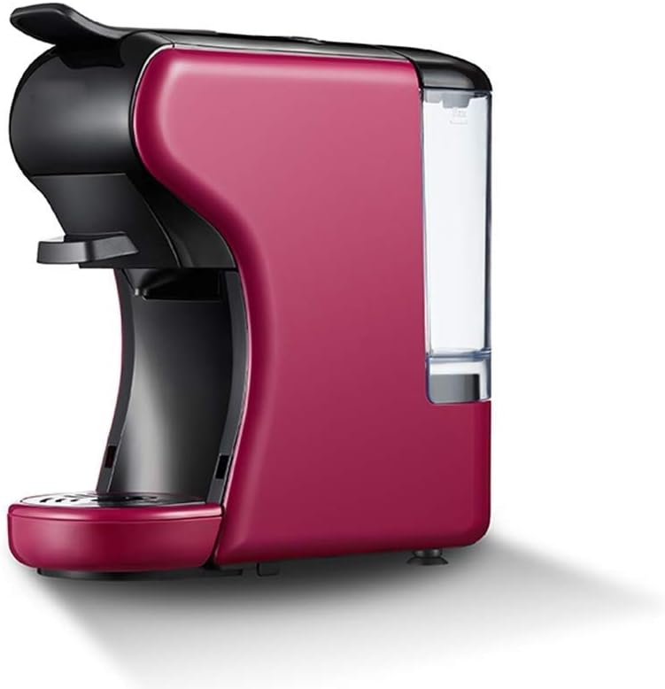 Portable Single Cup Coffee Machine Health Tea Drink Machine Intelligent High Pressure Automatic, Consumer and Commercial Capsule Coffee Machine, Mini Size, Purple The New