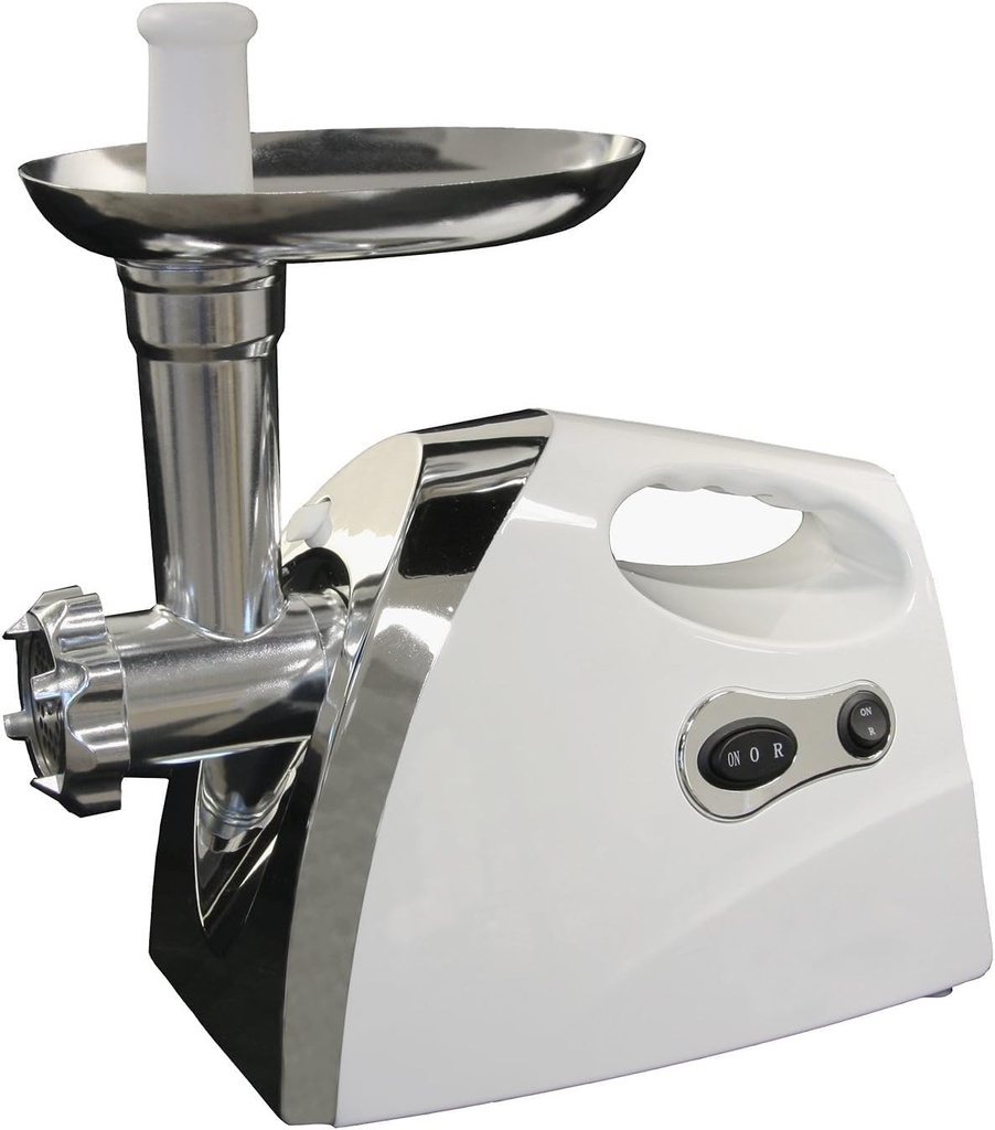 1200W Electric Meat Grinder – Powerful Automatic Food Processor with 3 Grinding Blades for Sausage, Burger & Meatball Prep