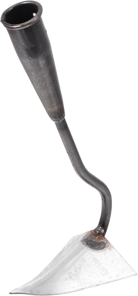 DOITOOL Hoe Garden Tool,Triangle Hoe Head Iron Gardening Hoe for Digging,Weeding,Cutting and Loosing Soil, Garden Hoe Replacement Head