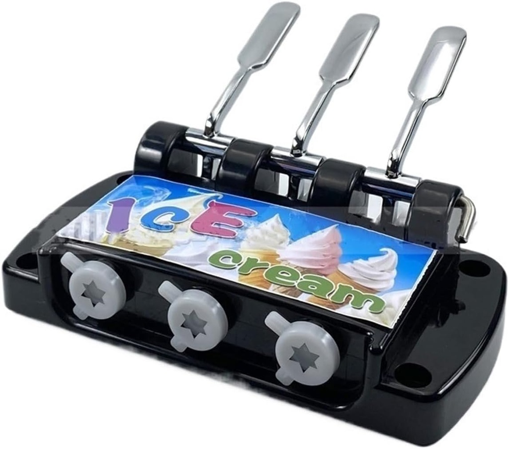 Full Set Of Front Panel With Handles Face Plate Spare Part Accessories Replacement,Compatible for MQL Soft Ice Cream Machines Kitchen Appliance Accessories