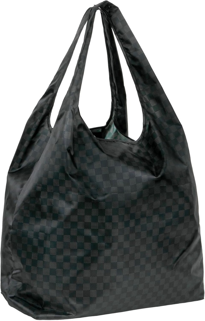 Bumkins Reusable Grocery Shopping Tote Bag for Women, Large Boho Style with Handles, Foldable, Washable, Shoulder Straps