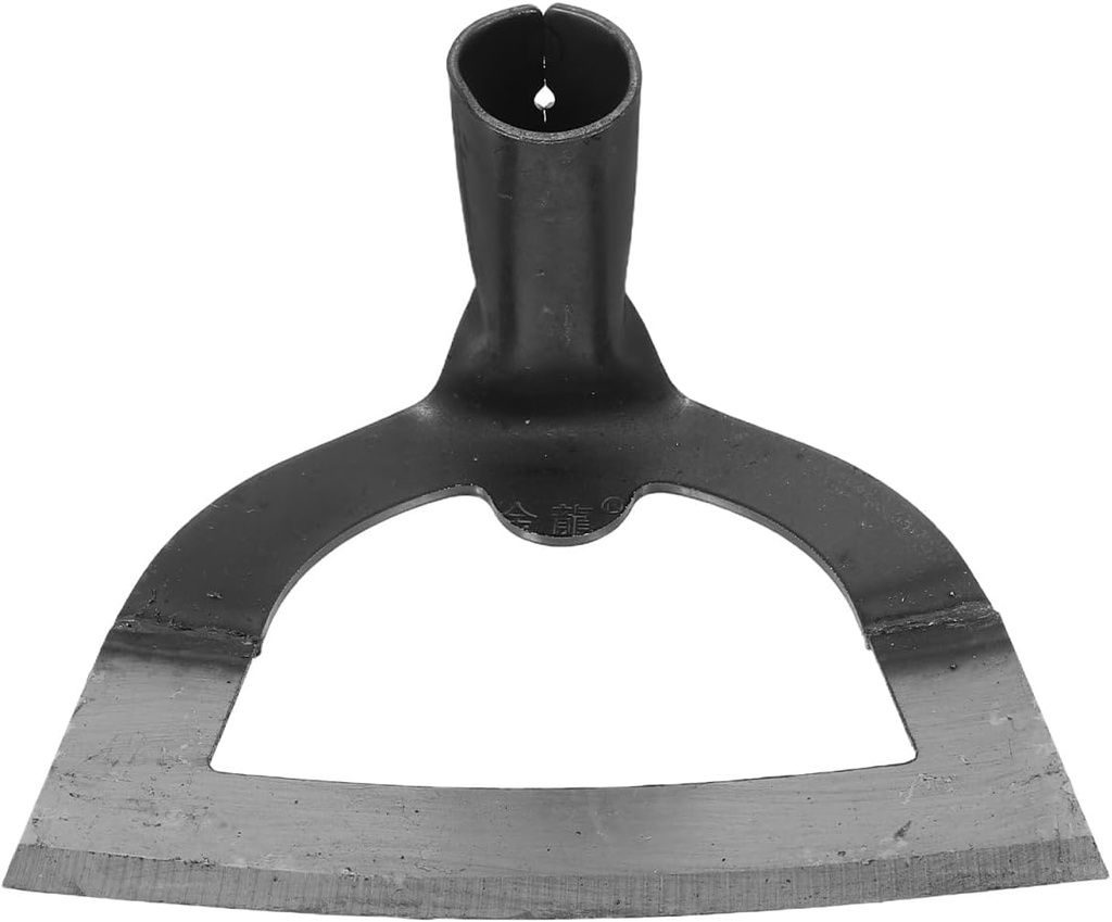 Yardwe Heavy Duty Hollow Hoe Garden Tool - Stainless Steel Weeding Rake for Backyard, Vegetable Farm, and Gardening Tasks, 8.38 X 5.51 X 4.80 Inches