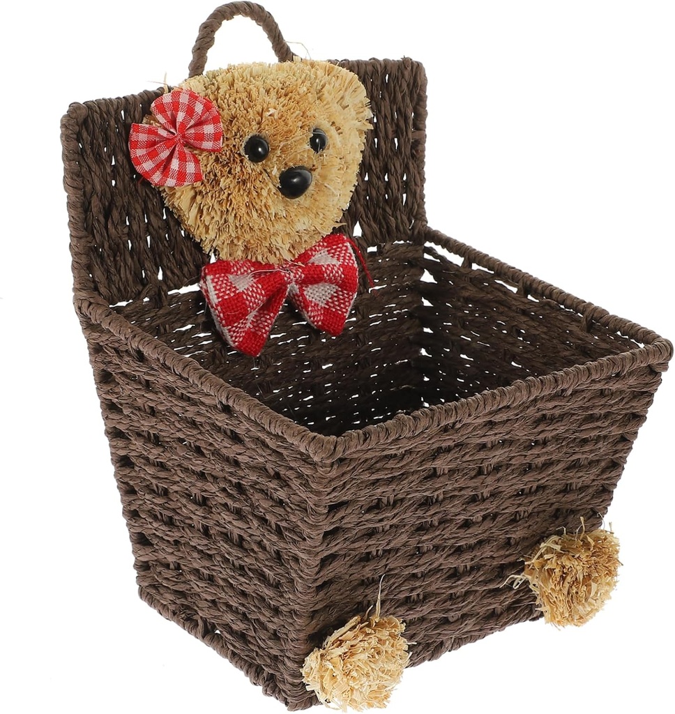 Hanging Storage Basket Woven Cubbies Wall Organizer Kitchen Storage Adorable Basket