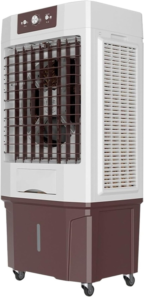 3-IN-1 Evaporative Air Cooler, Swamp Cooler Air Conditioners, 3 Speeds, Oscillating Cools, for Bedroom Home Office Garage Commercial Factory