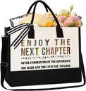 GevGuxLuo Retirement Gifts for Woman 2025, Coworker Going Away Leaving Gift Farewell Gift for Coworker Colleague Boss Leader Friends, Funny Retirement Tote Bag for Retired Women