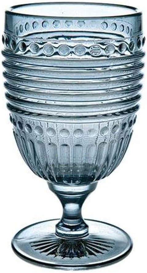 Casa Alegre Campania Goblet Grey, Set Of 6