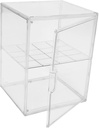 Stackable Clear Bread Box for Kitchen Countertop Double Layer Storage Container Household Bread Keeper Design for Freshness for Baking and Organizing
