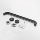 Grab Bar Handle for Bathroom Toilet Bathtubs and Showers (Matte Black)