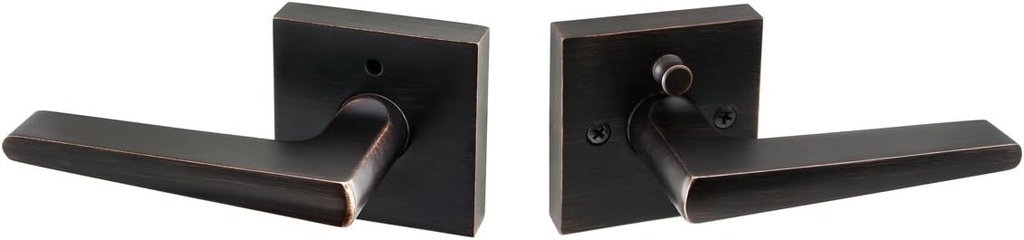 Sure-Loc Hardware BS102 11P RH Basel Privacy Lever, Vintage Bronze