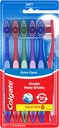Colgate Extra Clean Toothbrush, Soft Toothbrush for Adults, 6 Count (Pack of 1)