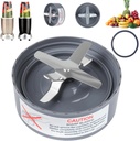 Replacement Extractor Blade, Fit for NutriBullet 600w/ 900w Pro Series Blender with Food-grade Silicone Rubber Gaskets Seal Ring for NutriBullet Blender Blade Replacement Parts