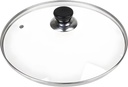 Bosreroy 12.5-Inch Oval Glass Lid for Crock Pot, Tempered Glass with Knob Handle and Vent Hole, Easy to Clean