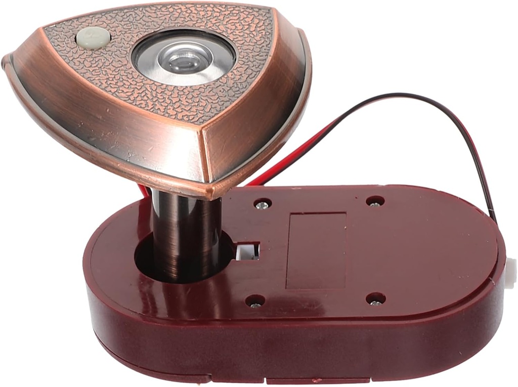 Artibetter Door Viewer Built Bell Peeping Peephole Viewer for Home Security Fit for Doors Thick Easy Installation Privacy