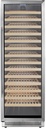 Summit Appliance SWC1926BCSS 24" Wide Single Zone Wine Cellar, Built-in Capable, Stainless Steel Trimmed Glass Door, 165 Bottles Capacity, LED Lighting, Factory-installed Lock, Open Door Alarm