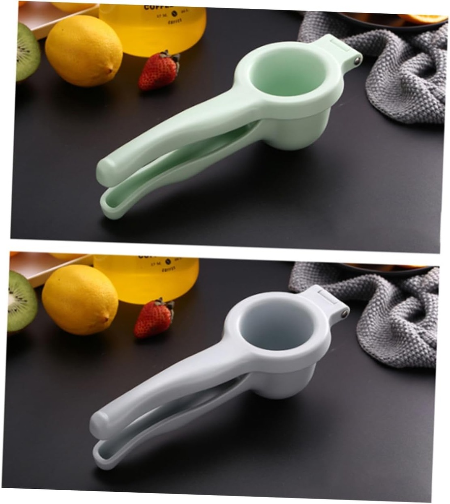 Manual Lemon Juicer Green Household Citrus Squeezer with Ergonomic Handle for Kitchen Corrosion Resistant Fruit Extractor Juice Press for Home and Restaurant Use