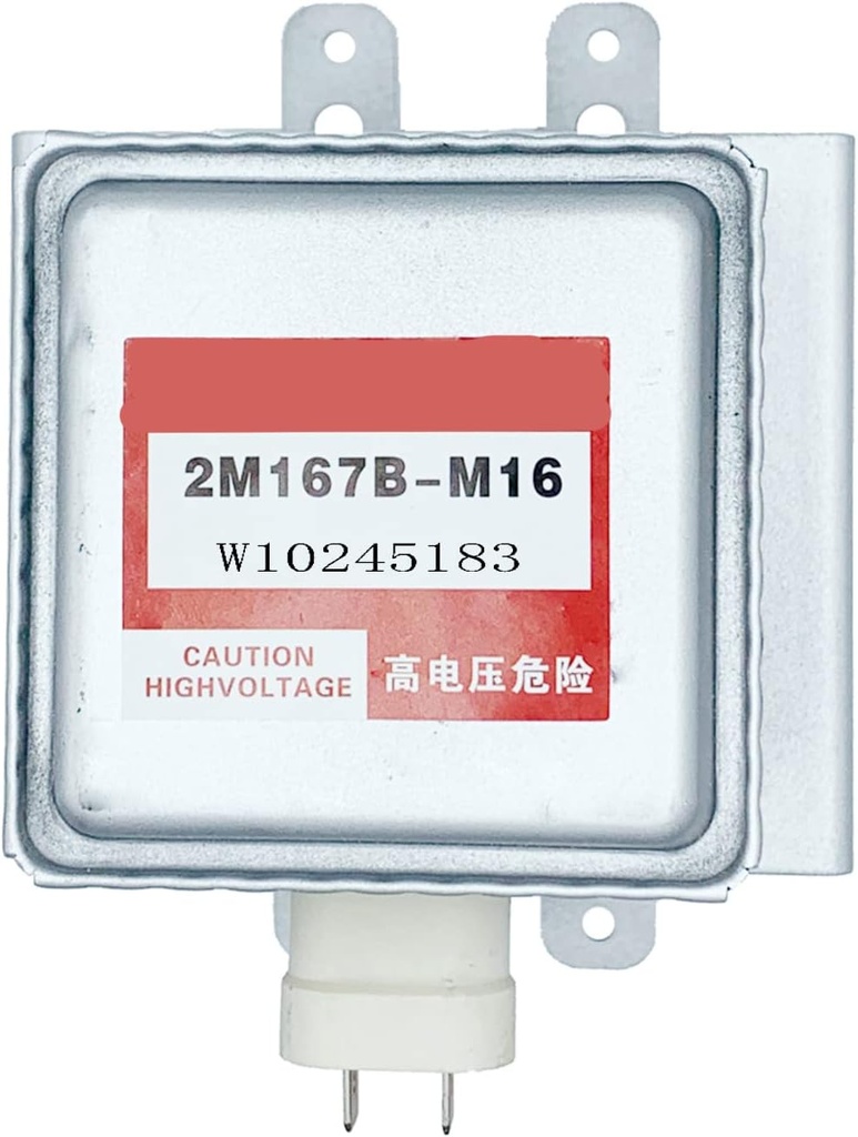 New W10245183 Magnetron for Whirlpool Microwave 4375072 8205791 8184306 1489083 10QBP0231 Microwave Oven Repair Parts Replace 2M167B-M16 Magnetron