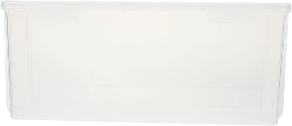 Ciieeo Transparent Kitchen Bread Box Medium Plastic Bread Container for Home Storage and Organization for Refrigerator Countertops and Easy to Use